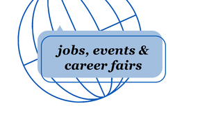 Jobs, events and career fairs