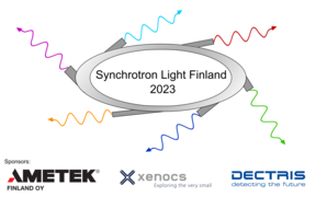 Synchrotron Light Finland 2023, Sponsors: AMETEK, Xenocs, DECTRIS