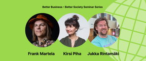 Better Business - Better Society Seminars