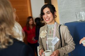 Maryam Mousavi at Global Young Scientists Summit 2024. Photo credit: Technology Academy Finland