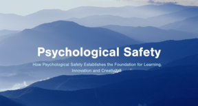 Psychological safety blue mountains whi text