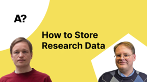 How to Store Research Data