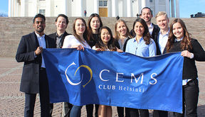 CEMS Club Helsingin hallitus keväällä 2017
