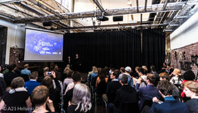Students of IDBM presented their final work at Space Odyssey event in Kellohalli. Photo: Laura Nissinen / A21 Helsinki