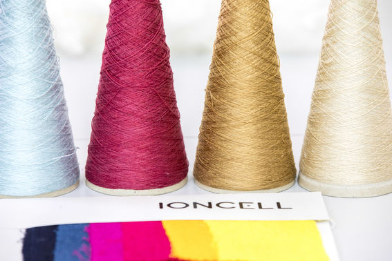 Ioncell thread on four different colors