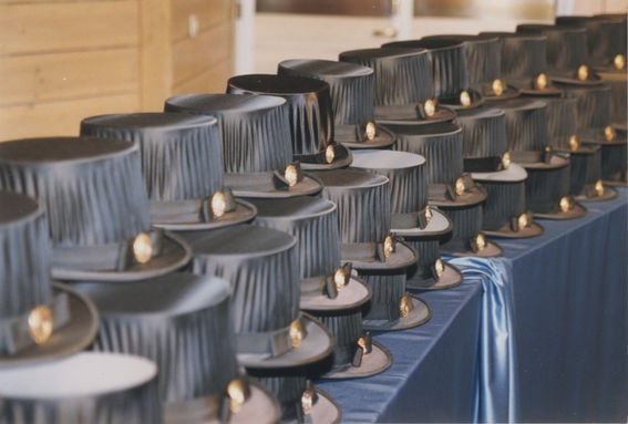 Tech Conferment Docotral Hats 1998