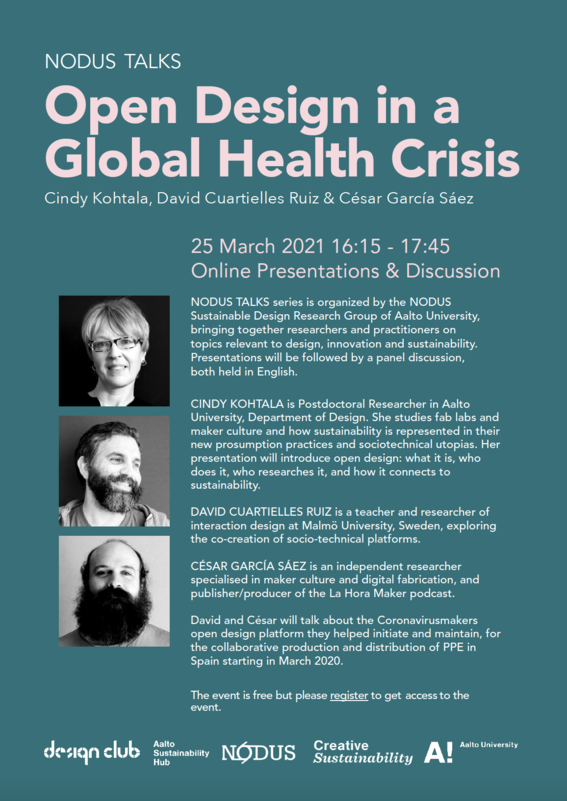 NODUS TALKS Open Design in a Global Health Crisis