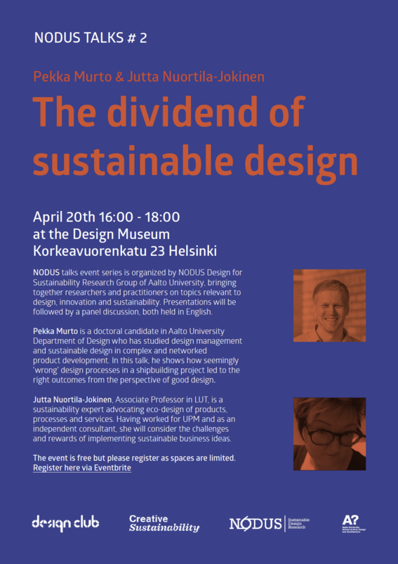 The dividend of sustainable design