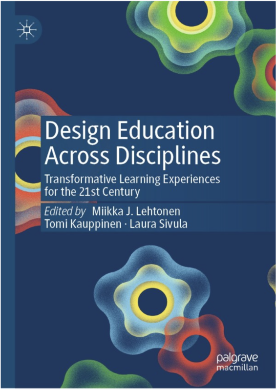 Book cover by Springer 'Design Education Across Disciplines: Transformative Learning Experiences for the 21st Century'