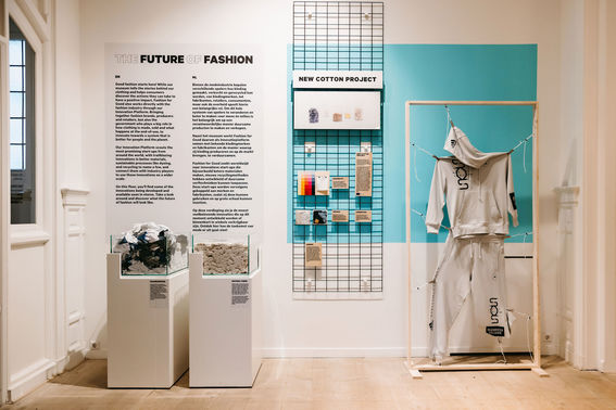New Cotton Project at Fashion for Good Museum. Photography Alina Krasieva