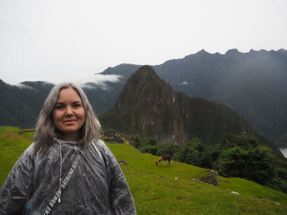 Emilia Perttu in Peru