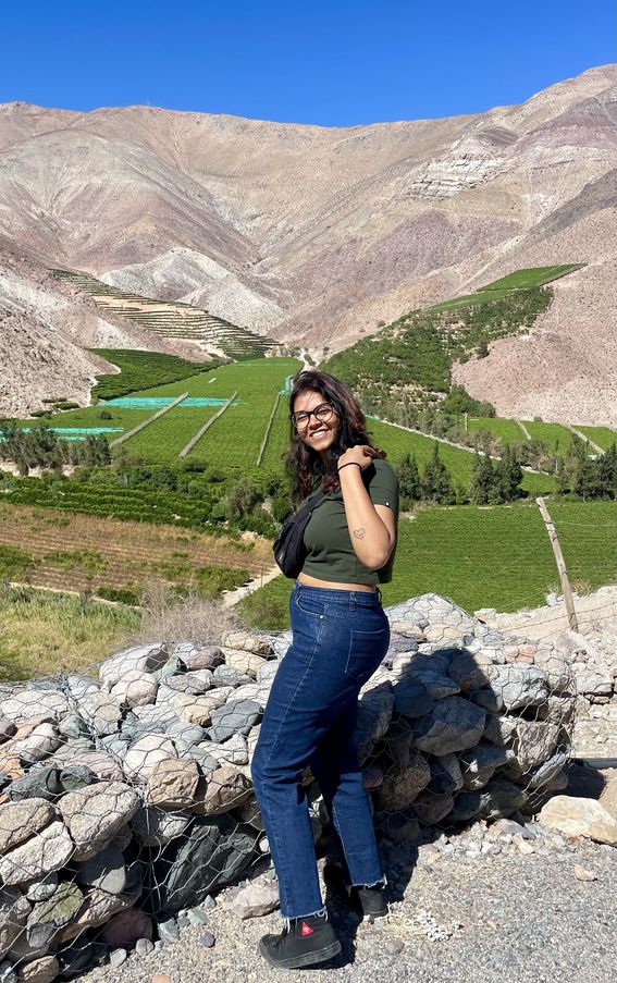 CS Student Pragati Singhal in Chile