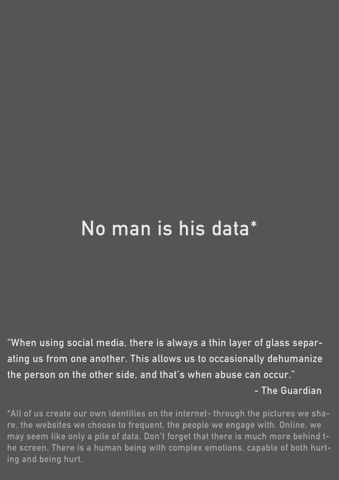 No man is his data