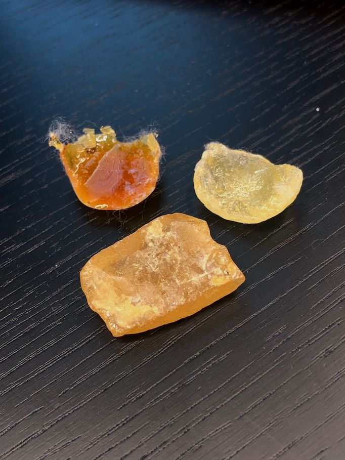Refashioning the Renaissance research team Imitation amber