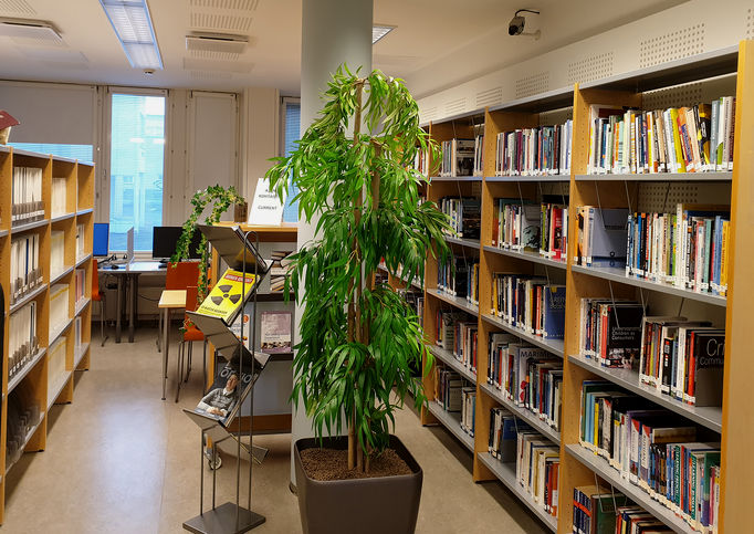 Collections at the Mikkeli Campus Library