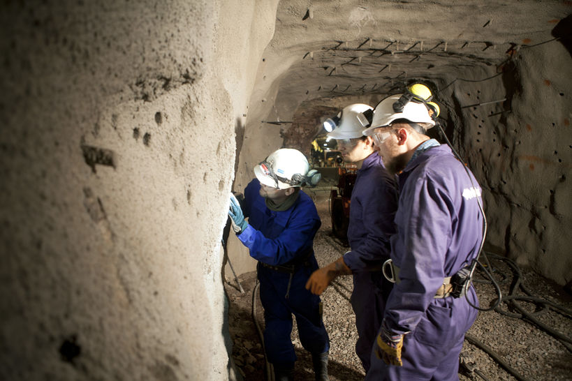 Hands-on work in the research tunnel underneath Otaniemi