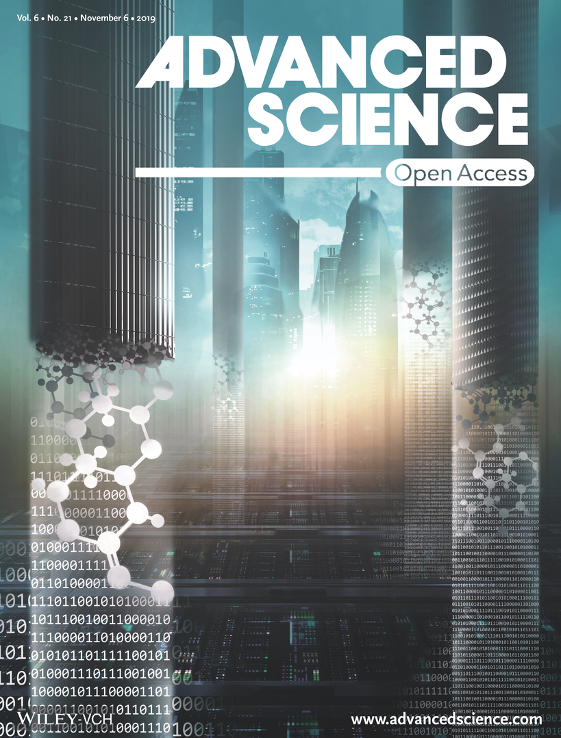 Cover image of Advance Science journal