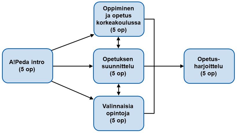 pedagoginen koulutus kaikki kurssit suomi