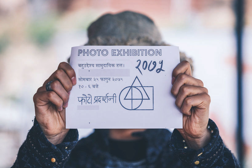 Nepali - Photo exhibition. Photography by Carles Martínez.