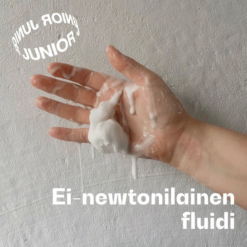 Aalto Junior online instruction for non-newtonian fluid