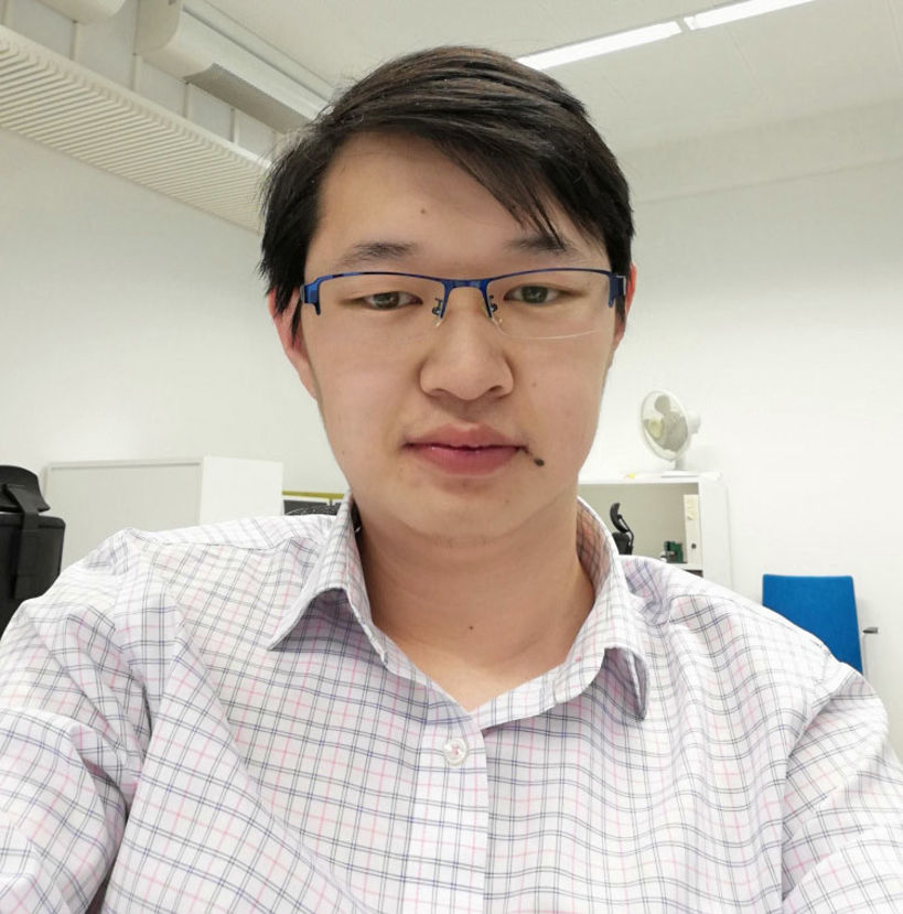 Photo showing CEST doctoral candidate Lincan Fang