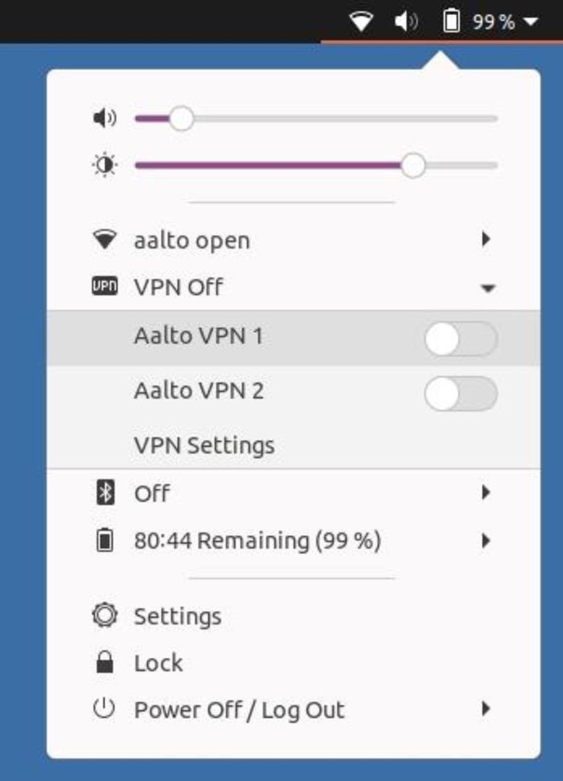 VPN+Aalto-Linux