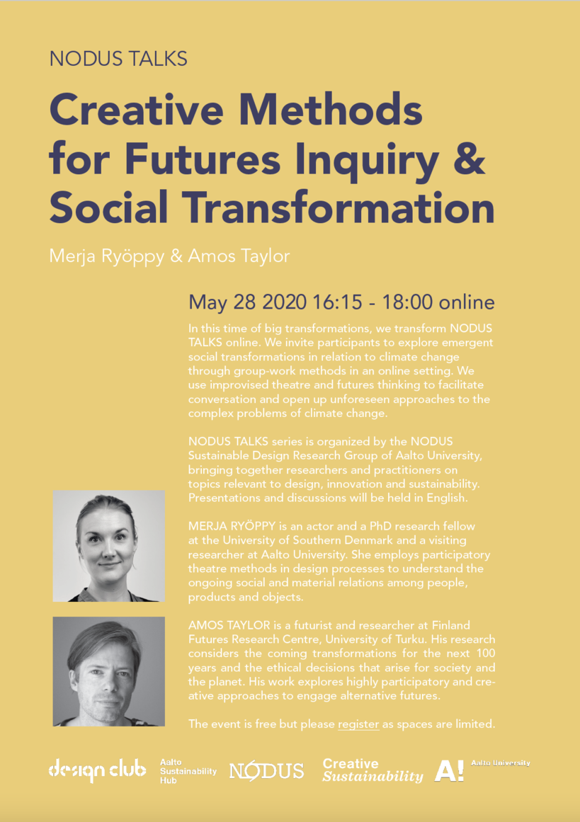 Creative Methods for Futures Inquiry & Social Transformation