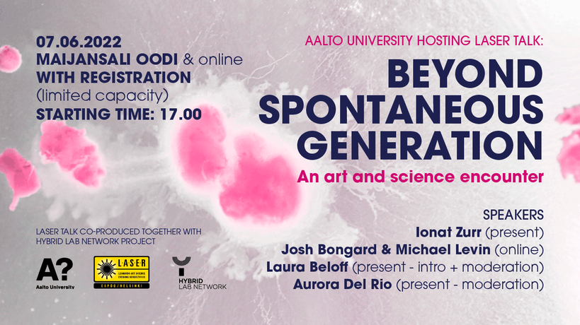 Beyond Spontaneous generation - advertisement image