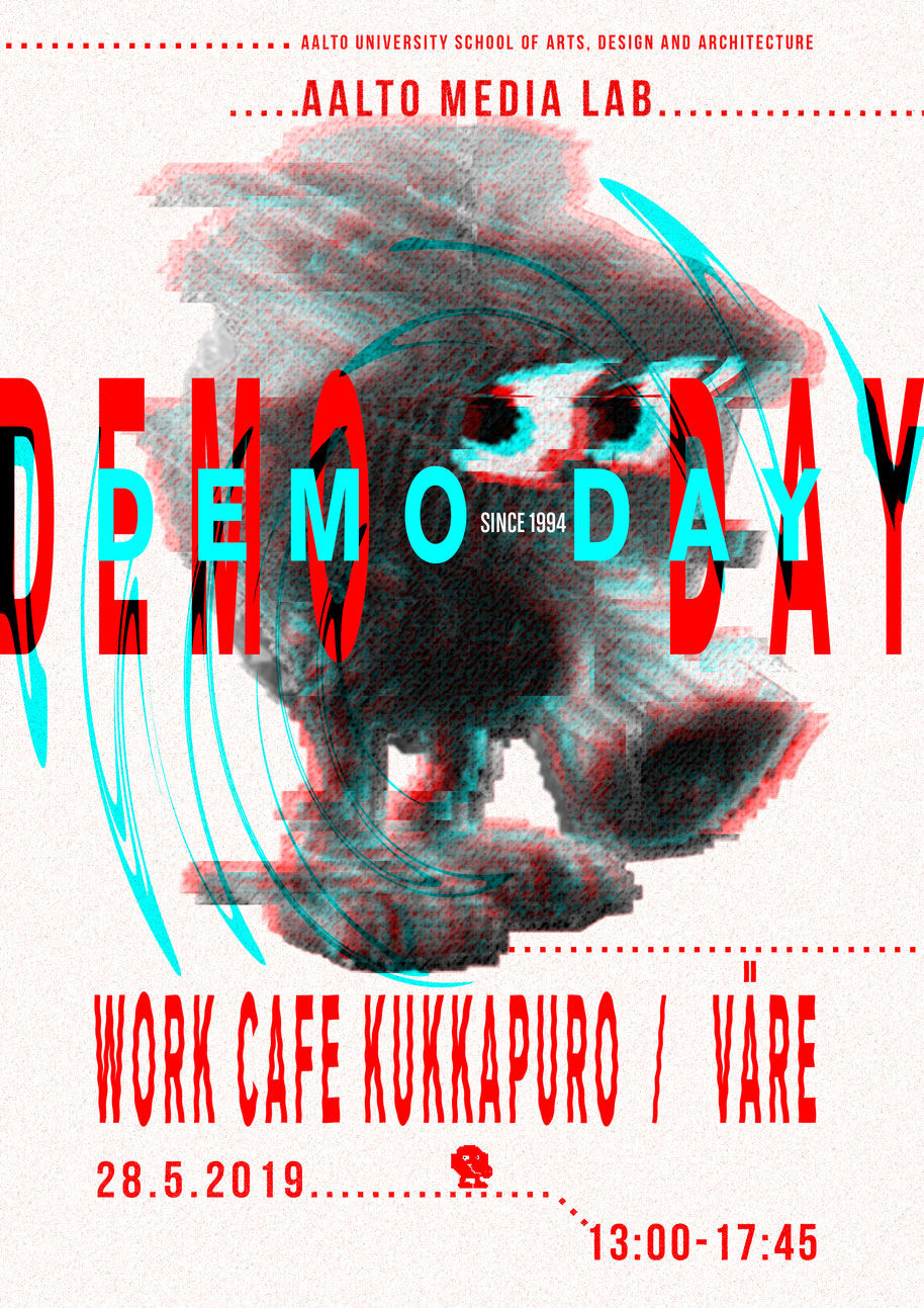 Aalto Media Lab Demo Day Poster