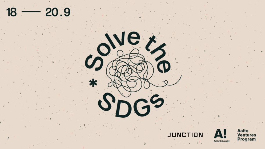 Solve the SDGs by AVP and Junction, 18–20 September