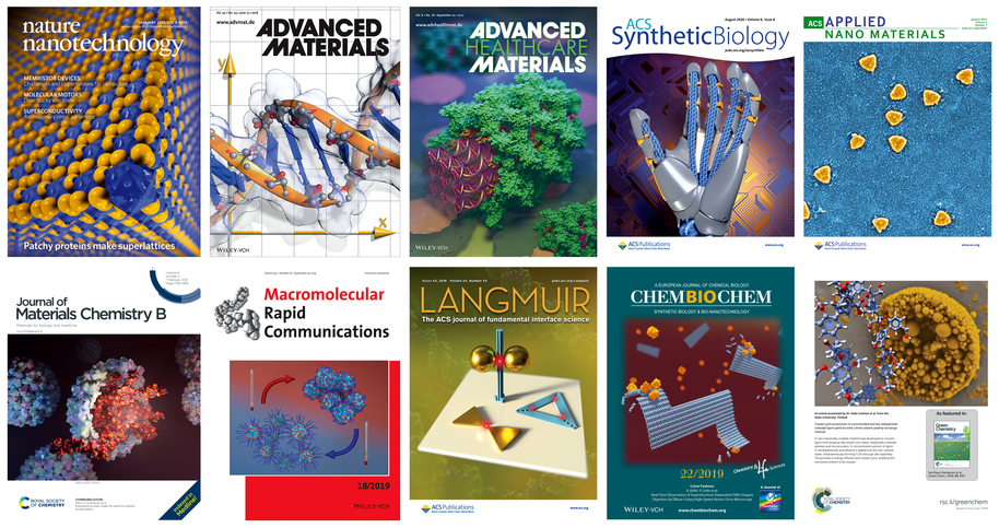 Cover images Biohybrid Materials