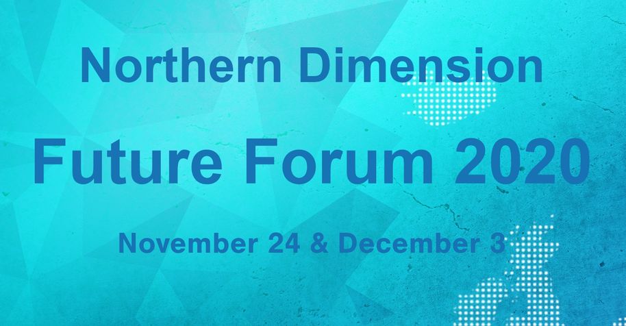 Northern Dimension Future Forum 2020 banner