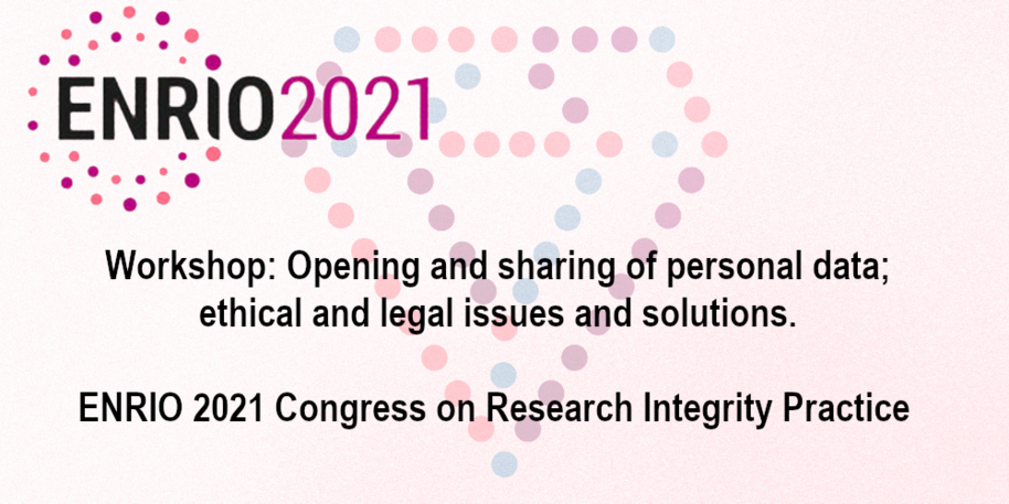 Enrio 2021 - Workshop: Opening and sharing of personal data