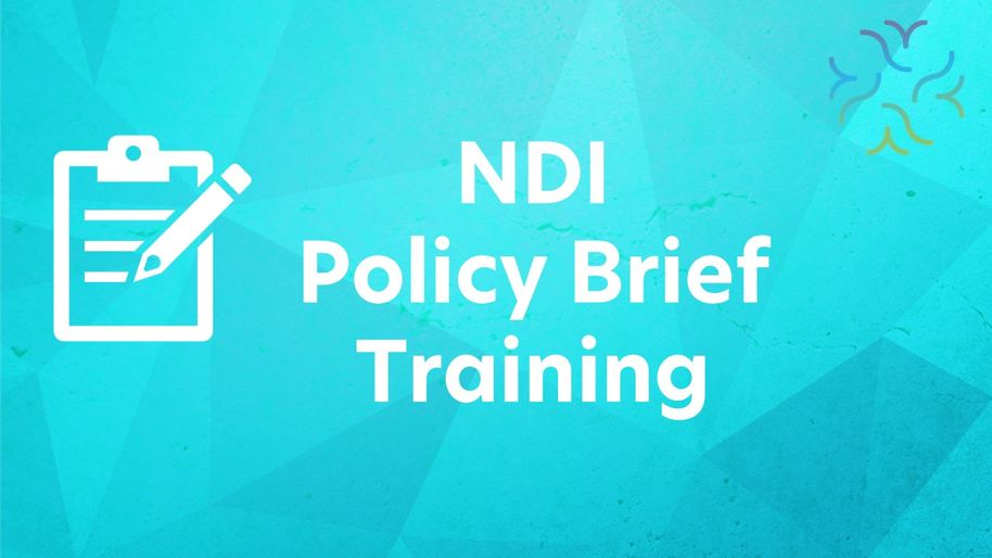 NDI-Policy-Brief-Training-2021