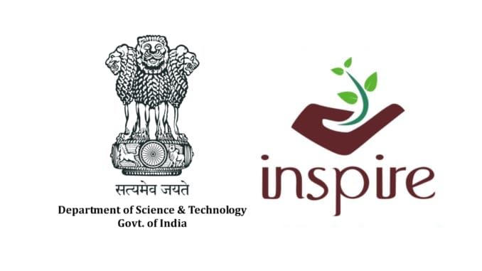 Logo displayed of Indian Inspire Fellowship Scheme
