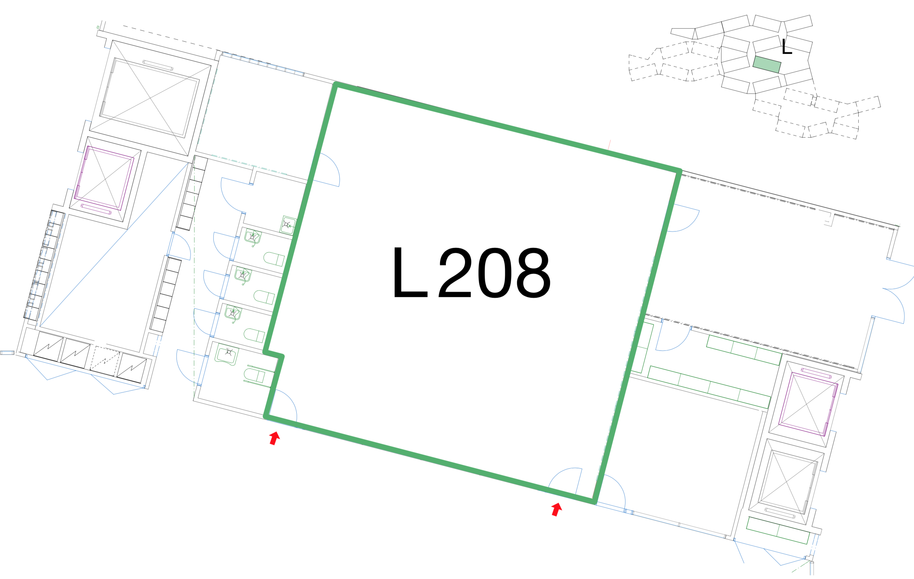 Location of a Windows lab L208