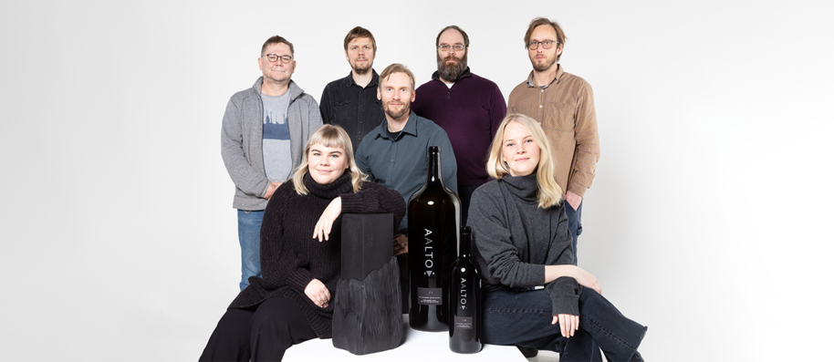 Aalto Winery packaging team
