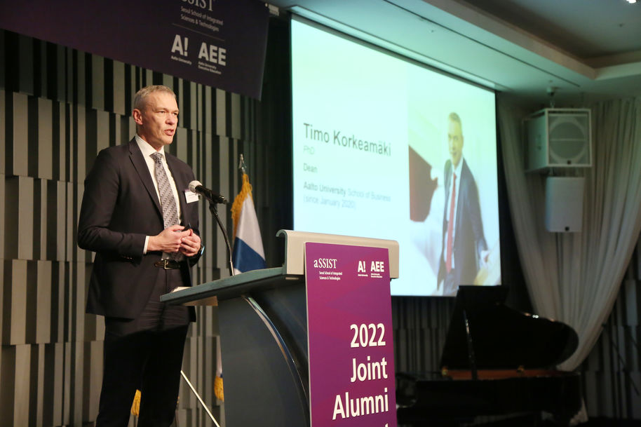 Dean Timo Korkeamäki in Seoul in Oct. 2022