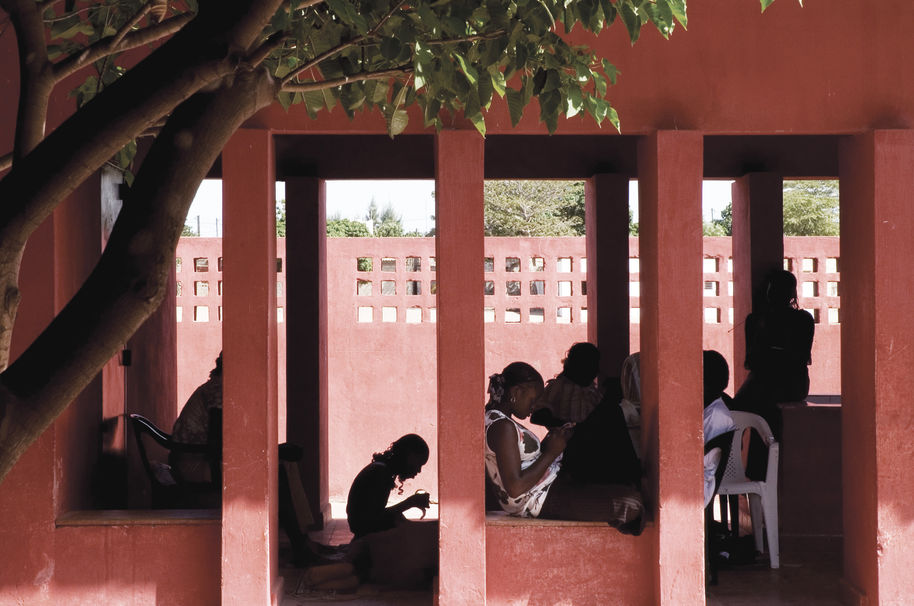Image of a women's center in Senegal