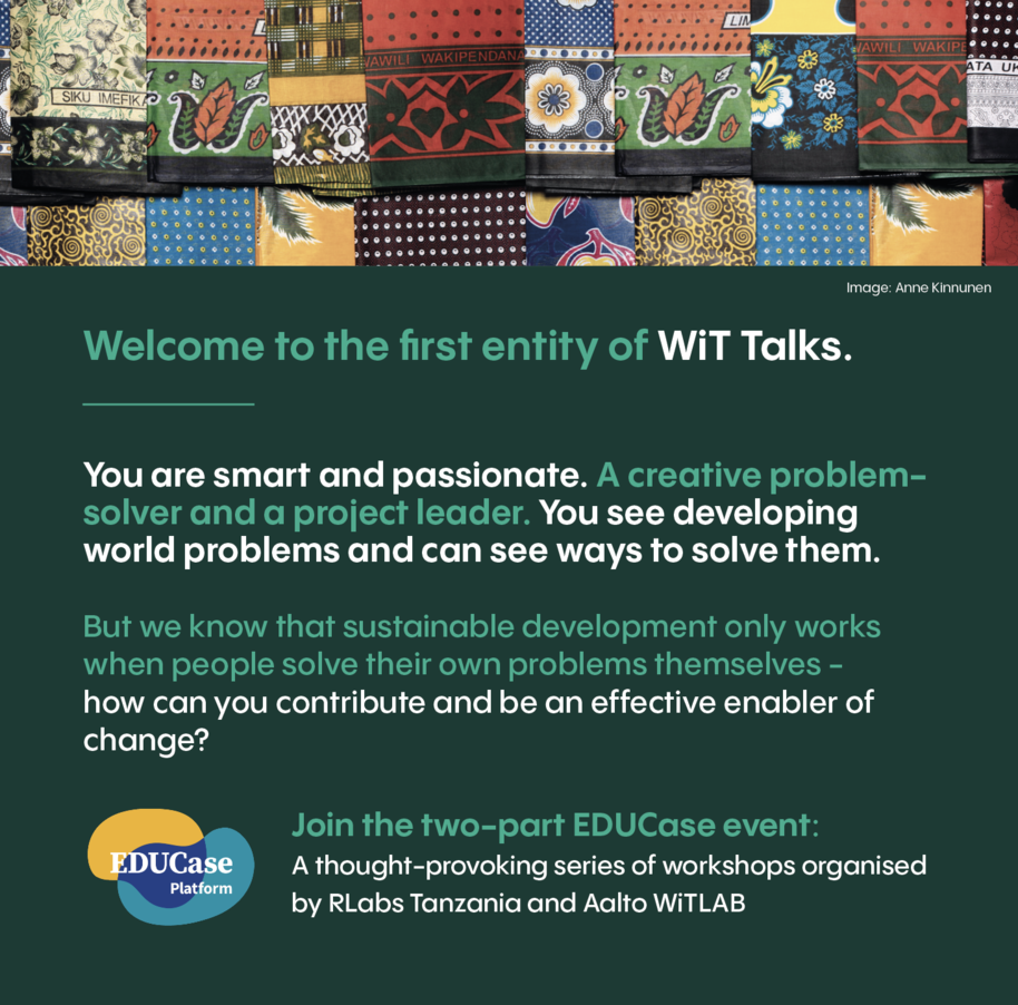 WiT Talks workshop