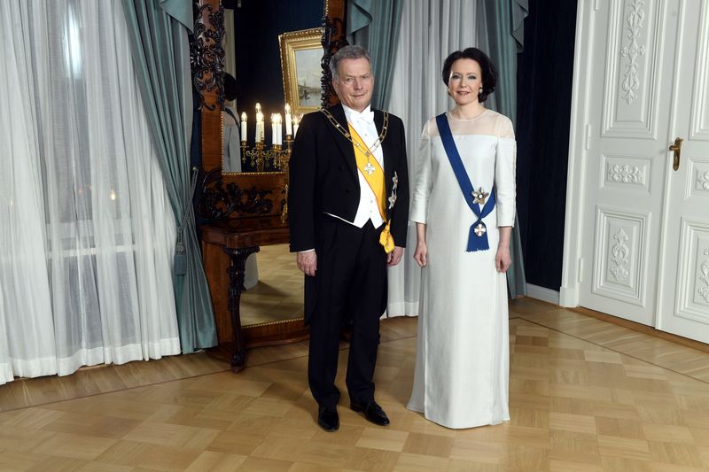 President Sauli Niinistö and Jenni Haukio at 2018 Finnish Independence Day reception. Photo: Vesa Moilanen/Lehtikuva